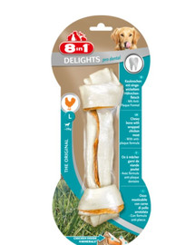 8IN1 Snack dental delights bone L 1 pz.