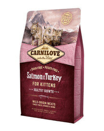 CARNILOVE  Kitten Salmone/Indica 400 g