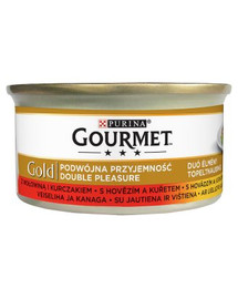 GOURMET Gold Manzo e pollo 85 g
