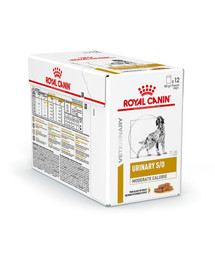 ROYAL CANIN Dog Urinary S/O Moderate Calories in bustina 12 x 100 g