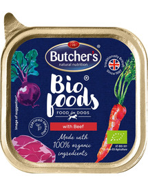 BUTCHER'S BIO foods vassoio di manzo 150 g