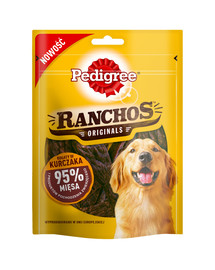 PEDIGREE Ranchos 95% pollo 7x70 g