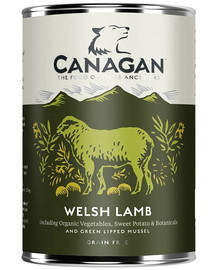 CANAGAN Dog Welsh lamb cibo umido per cani agnello gallese 400 g