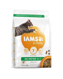 IAMS for Vitality per gatti adulti con salmone 1,5kg