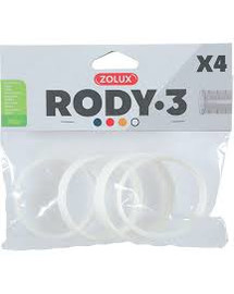 ZOLUX RODY3 connettore 4 pezzi colore bianco