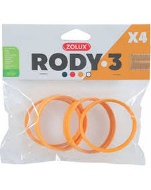 ZOLUX RODY3 connettore 4 pezzi colore giallo