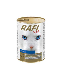 DOLINA NOTECI Rafi Adult Pesce cibo umido per gatti 415g