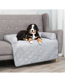 TRIXIE Cuccia per cani Nero per la protezione dei mobili 90 × 90 cm