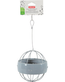 ZOLUX Palla in plastica per fieno da sospendere grigio