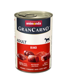 ANIMONDA GranCarno senza cereali 400 gr. - manzo