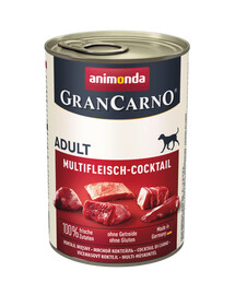 ANIMONDA Grancarno senza cereali 400 gr. - carni miste
