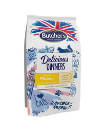 BUTCHER'S Delicious Dinners Cat pollo 2 kg