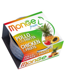 MONGE Fruits 80 g - pollo con frutta