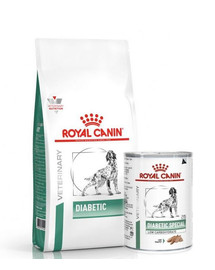 ROYAL CANIN Dog Diabetic 12kg secco + umido 12x410g