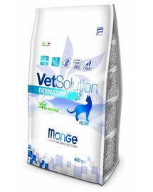 MONGE VetSolution Cat Dermatosis senza cereali 400 g