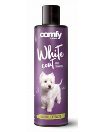 COMFY White Coat Dog shampoo per cani a pelo chiaro 250 ml