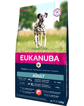 EUKANUBA Adult All Breeds Salmon & Rice 2.5 kg