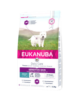 EUKANUBA Daily Care Adult Sensitive Skin All Breeds 2,3 kg