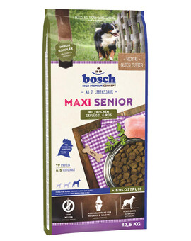 BOSCH Maxi Senior pollo e riso 12,5 kg
