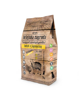 WIEJSKA ZAGRODA Tacchino con agnello 9 kg