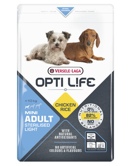 VERSELE-LAGA Adult Light Mini Pollo e Riso 7,5kg