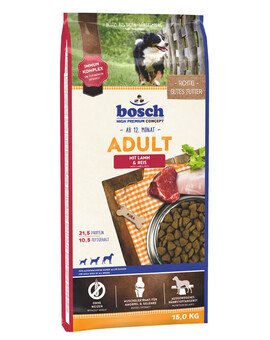 BOSCH Adult Agnello e riso 15 kg