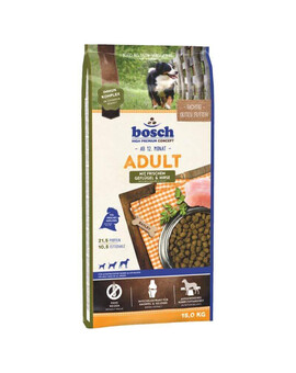 BOSCH Adult pollo e miglio 15 kg