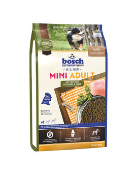BOSCH Mini Adult Pollame & Miglio 3 kg
