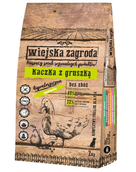 WIEJSKA ZAGRODA Anatra con pera 9 kg