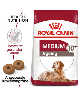 ROYAL CANIN Medium Ageing 10+ 15 kg cibo secco per cani maturi di età superiore ai 10 anni, razze di media taglia