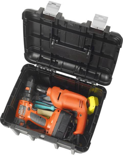 KETER  16" Power Tool Box fekete