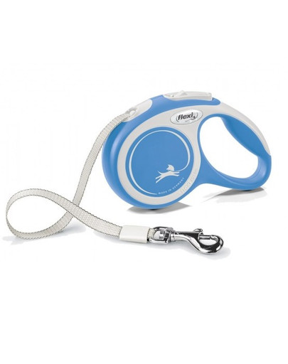 FLEXI New Comfort L Tape 5 m blue guinzaglio automatico