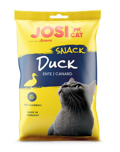 JOSERA JosiCat Snack Duck 60g bocconcini per gatti anatra