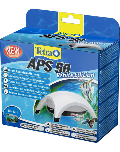 TETRA Pompa Aquarium Air Pumps bianco APS 50
