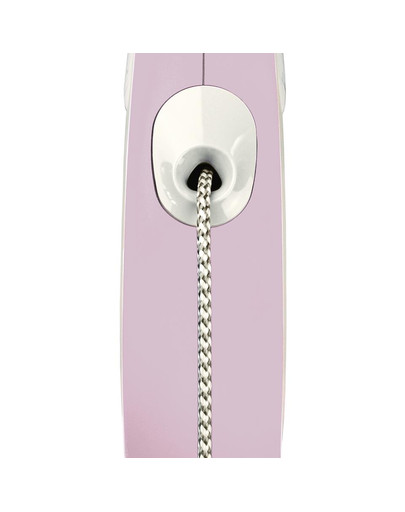 FLEXI New Comfort M Cord 8 m rose guinzaglio automatico