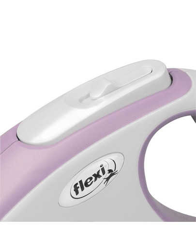 FLEXI New Comfort M Cord 8 m rose guinzaglio automatico