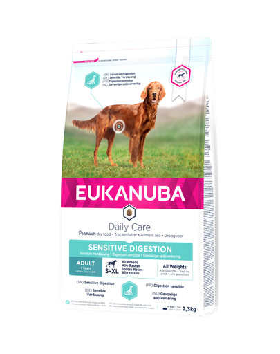 EUKANUBA Daily Care Adult Sensitive Digestion All Breeds Chicken Apparato digerente sensibile 2,3 kg