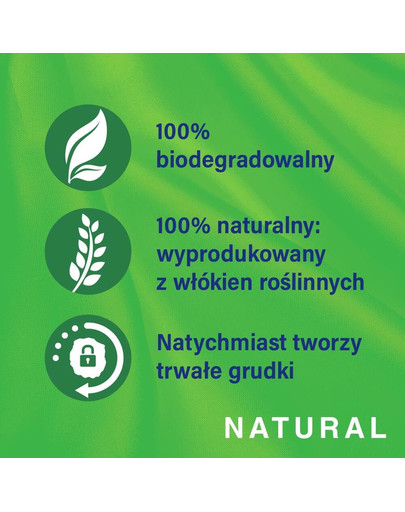 CATSAN Natural 8l lettiera per gatti a zolle