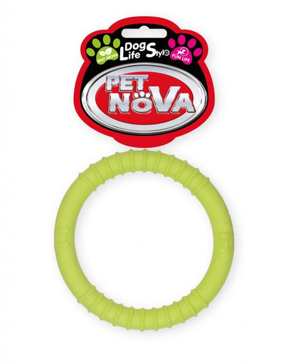 PET NOVA DOG LIFE STYLE Ringo 9,5 cm, giallo, gusto menta