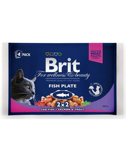 BRIT Fish Plate mix 52 x 100g
