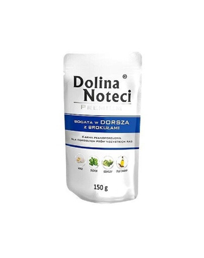 DOLINA NOTECI Premium Ricco di merluzzo e broccoli 150g