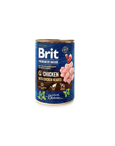 BRIT Premium by Nature Chicken & Hearts 6 x 400g
