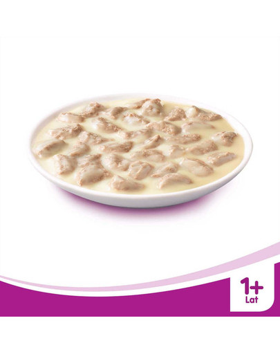 WHISKAS 1+ Zuppa Cremosa Gusti Tradizionali 4 x 85g