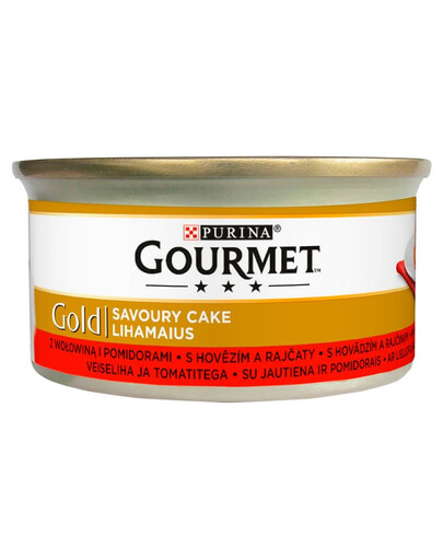 GOURMET Torta salata Gold con manzo e pomodori 85 g