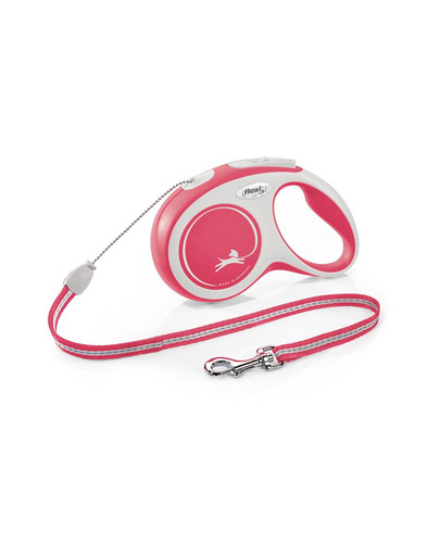 FLEXI New Comfort S Cord 8 m red guinzaglio automatico