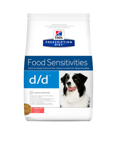 HILL'S Prescription Diet Canine d/d Salmon & Rice 12kg