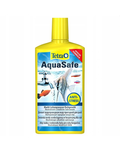 TETRA AquaSafe 50 ml Agente per il condizionamento dell'acqua di rubinetto.
