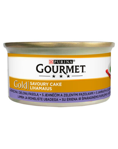 GOURMET Gold Savoury Cake con agnello e fagiolini 85 g