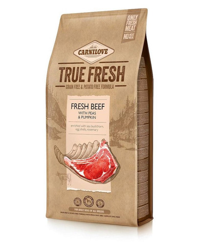 CARNILOVE True Fresh Beef  cibo per cani a base di manzo 4 kg