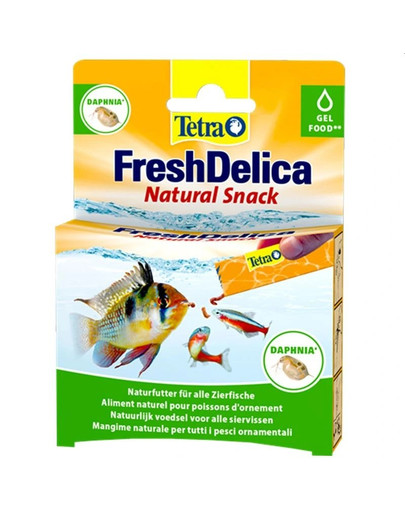 TETRA FreshDelica Daphnia 48 g delicatezza in gel